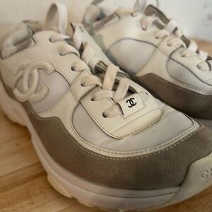 Chanel sneakers size 39 original price $950 before tax.